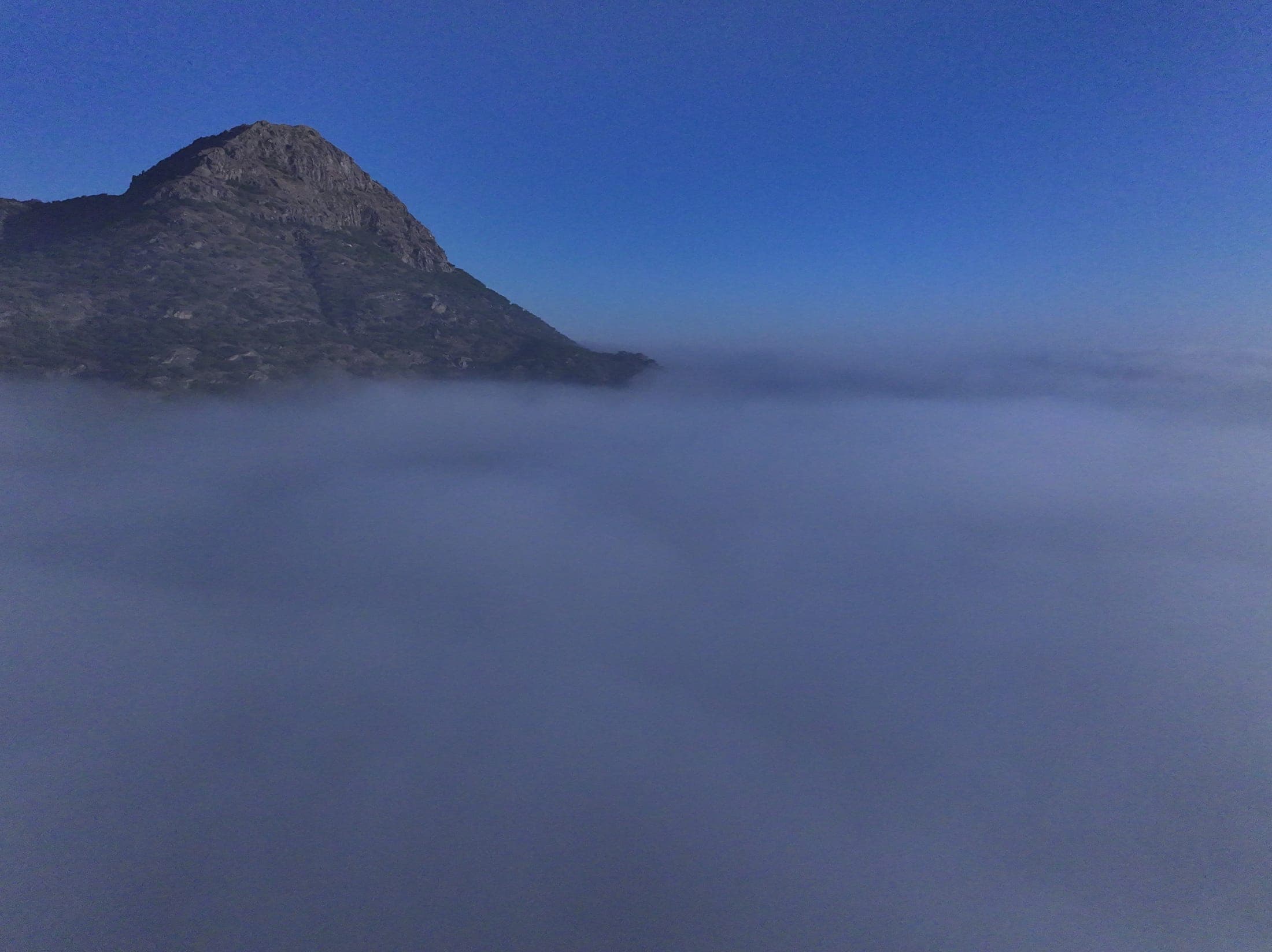 Before sunrise, above the clouds — Ajmer