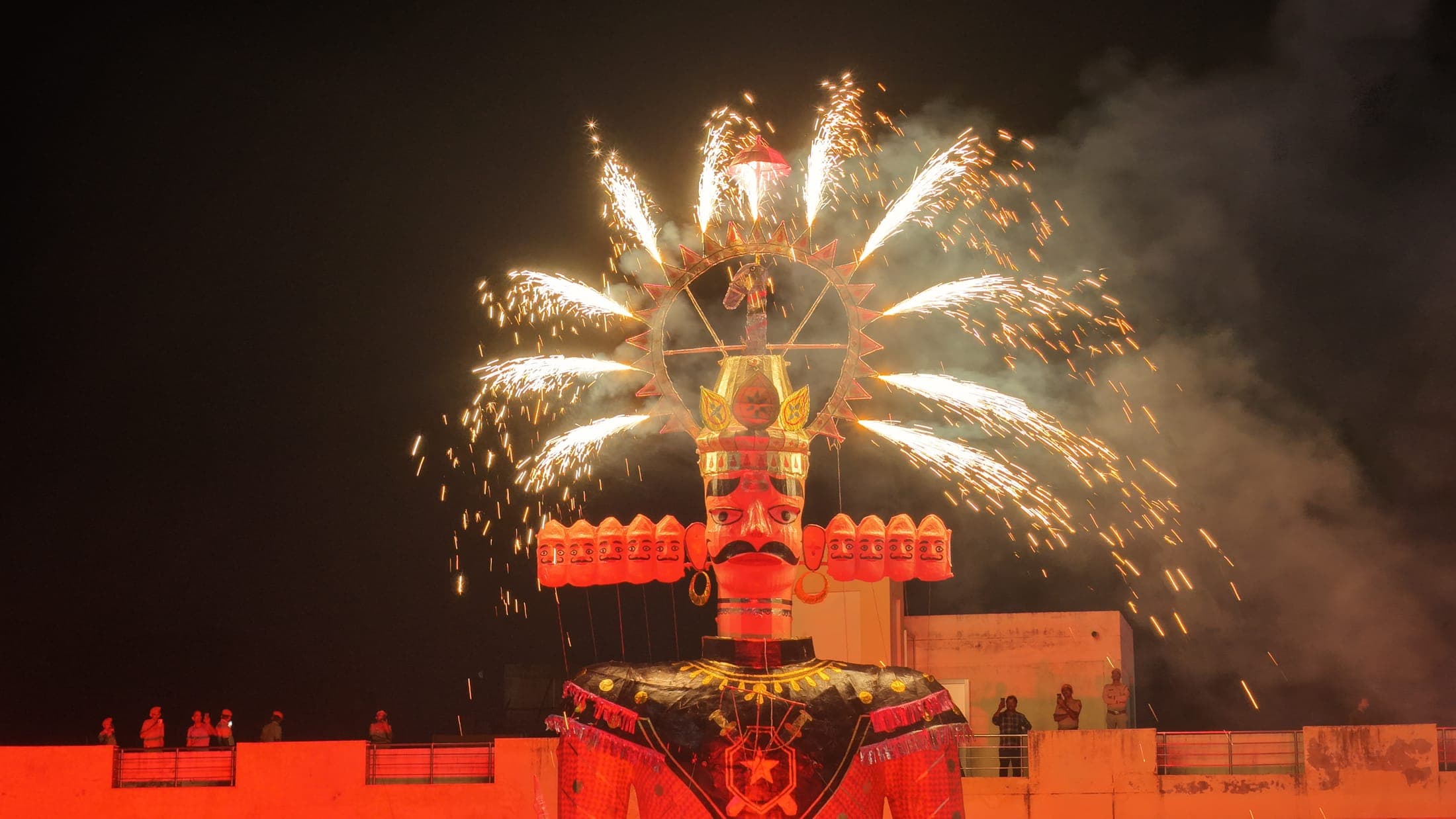 Dussehra fireworks — Ajmer