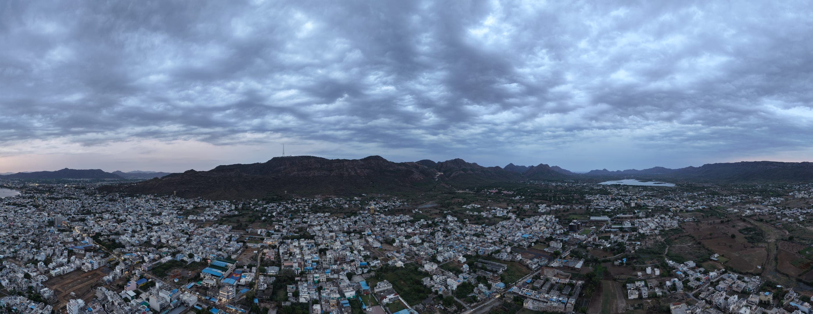 Monsoon dusk — Ajmer