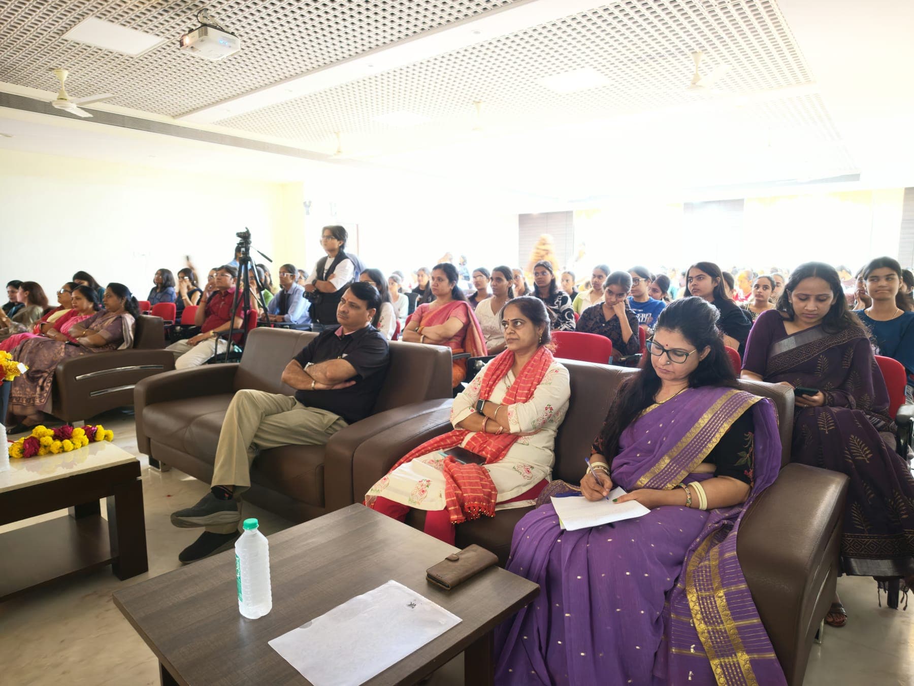 The audience